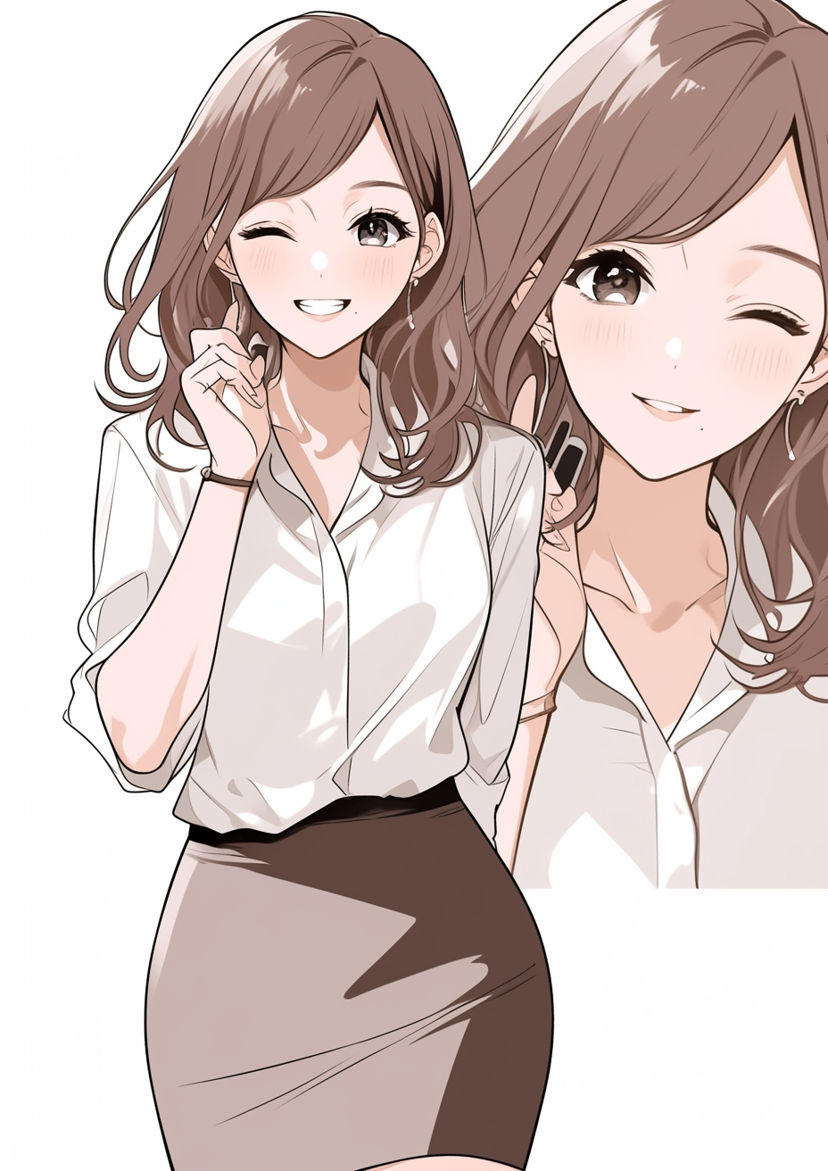 似顔絵イラスト