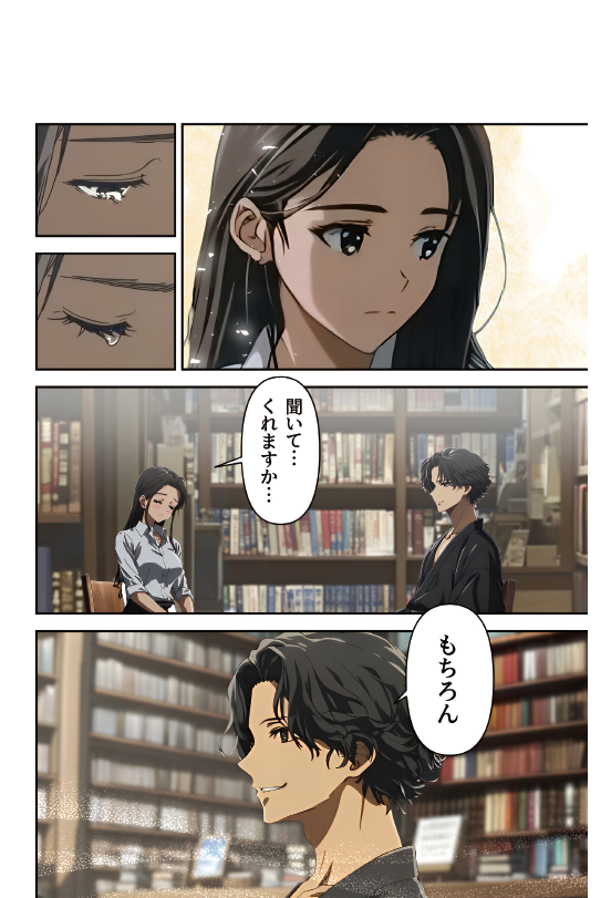 漫画制作 完成例